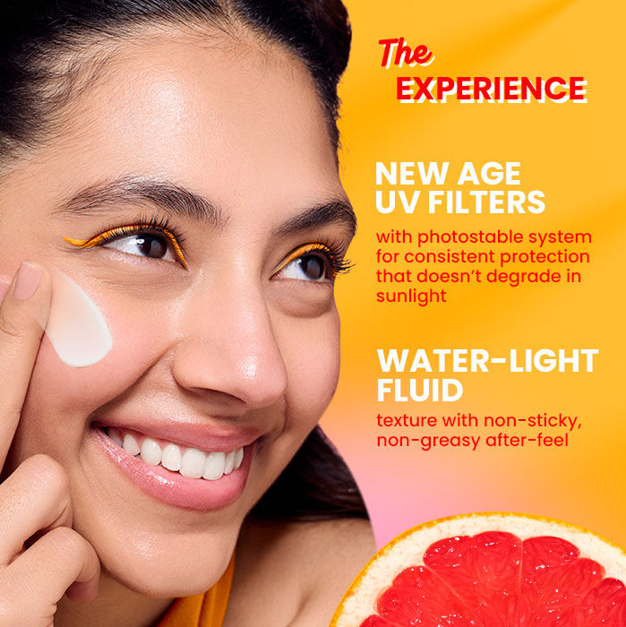 Vitamin C + E Super Bright Sunscreen, SPF 50+ PA++++ In-Vivo Tested