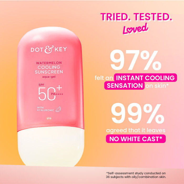Watermelon Cooling Sunscreen, SPF 50+ PA++++ In-Vivo Tested