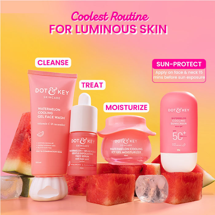 Watermelon Cooling Sunscreen, SPF 50+ PA++++ In-Vivo Tested