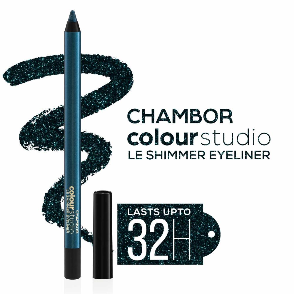 Colour Studio Le Shimmer Eyeliner - Teal Sequins