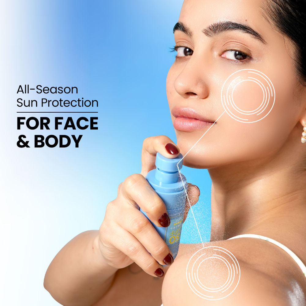 SPF 50 PA+++ Sunscreen Spray For Face & Body
