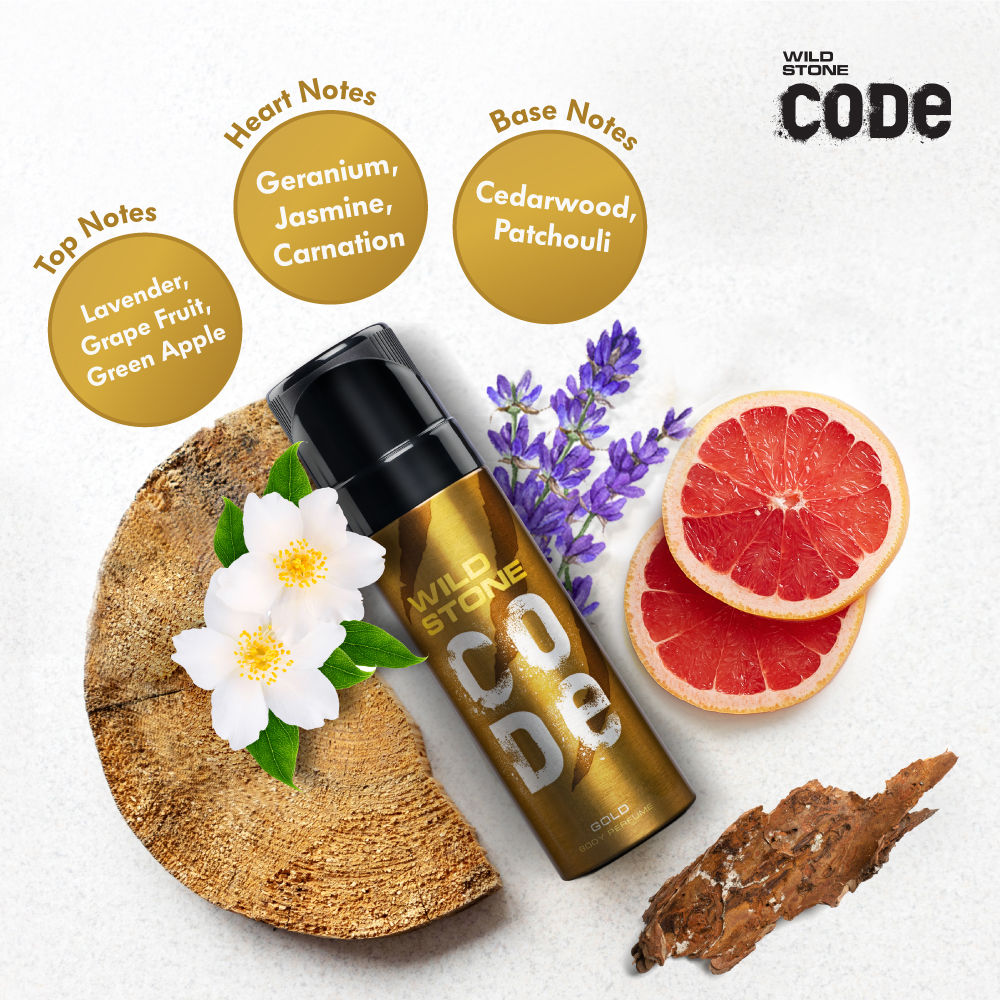 Code Gold Body Perfume For Men