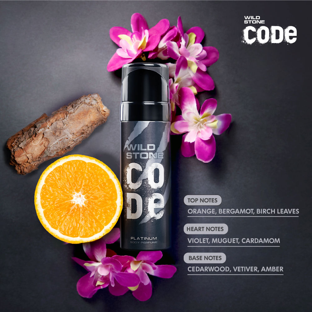 Code Platinum Body Perfume For Men