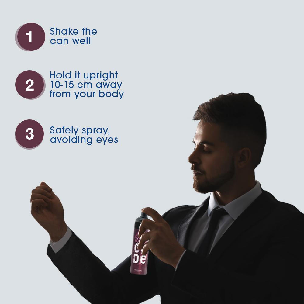 Code Iridium Body Perfume For Men