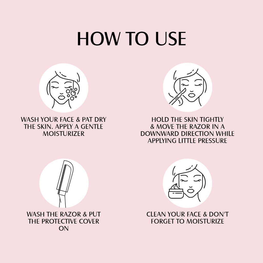 Shaverush Sleek Face Razor - 6 In 1