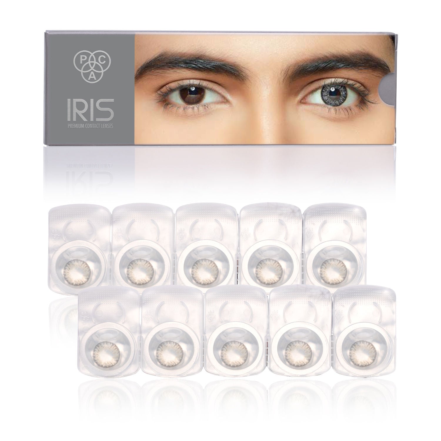 IRIS Premium Contact Lenses - Grey