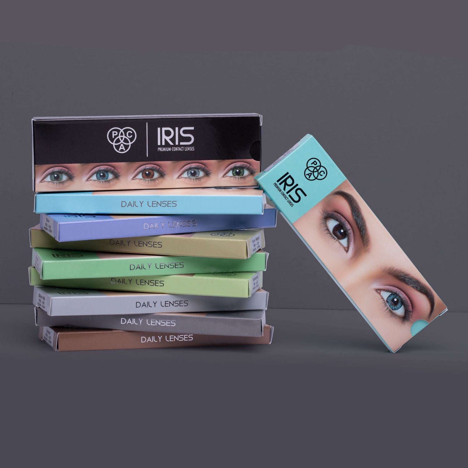 IRIS Premium Contact Lenses - Grey