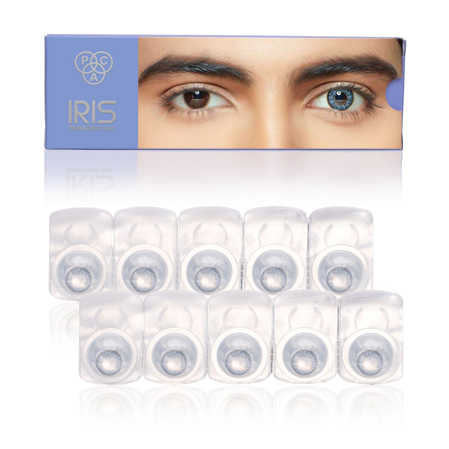 IRIS Premium Contact Lenses - Blue