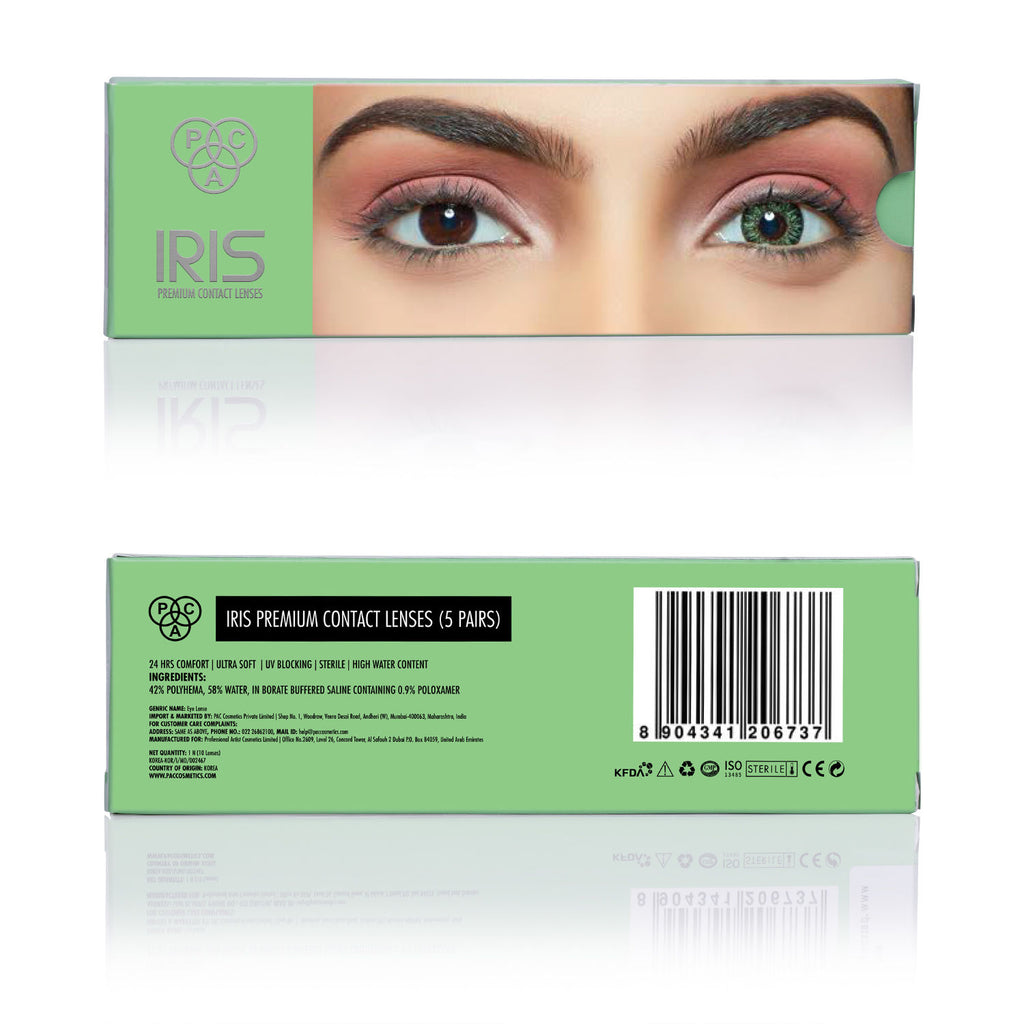 IRIS Premium Contact Lenses - Green