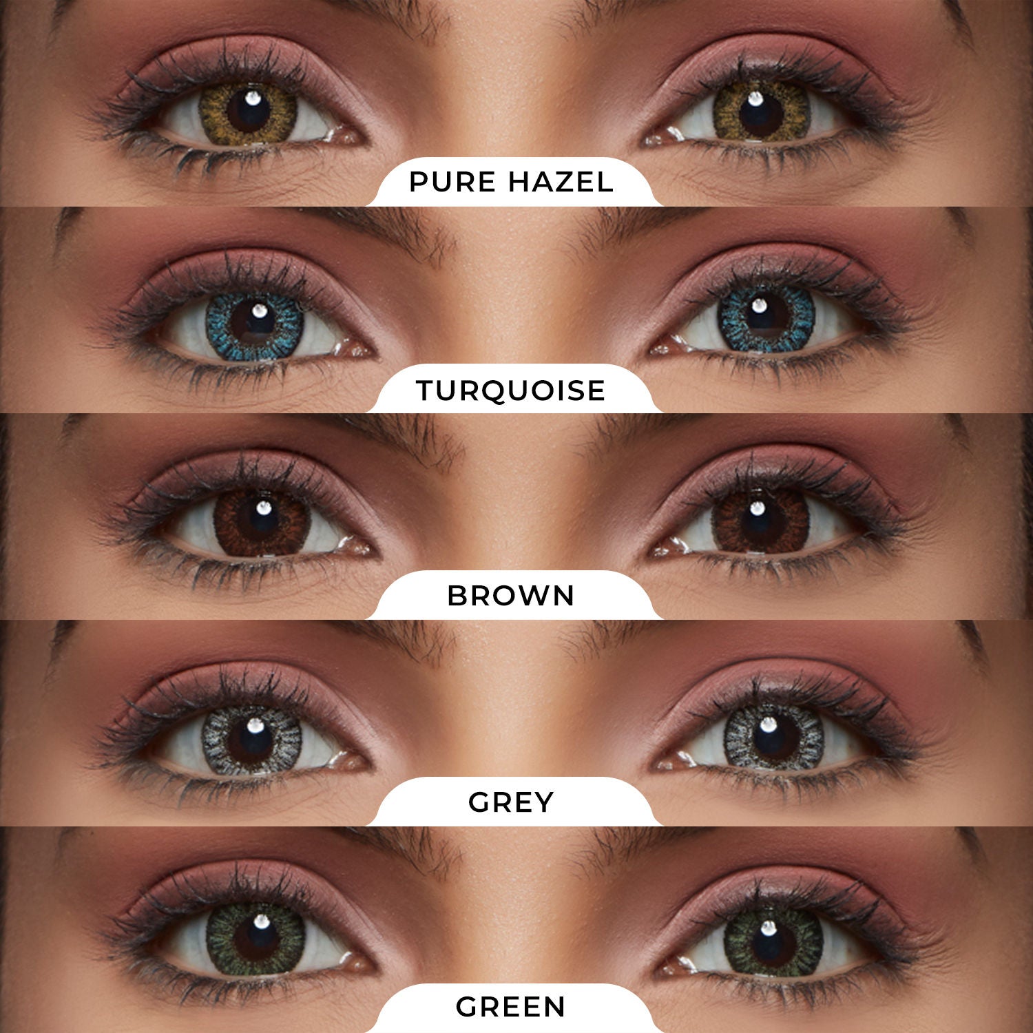 IRIS Premium Contact Lenses Mix - Comfortable Natural Looking, 1 Day Wear, Non-Irritating