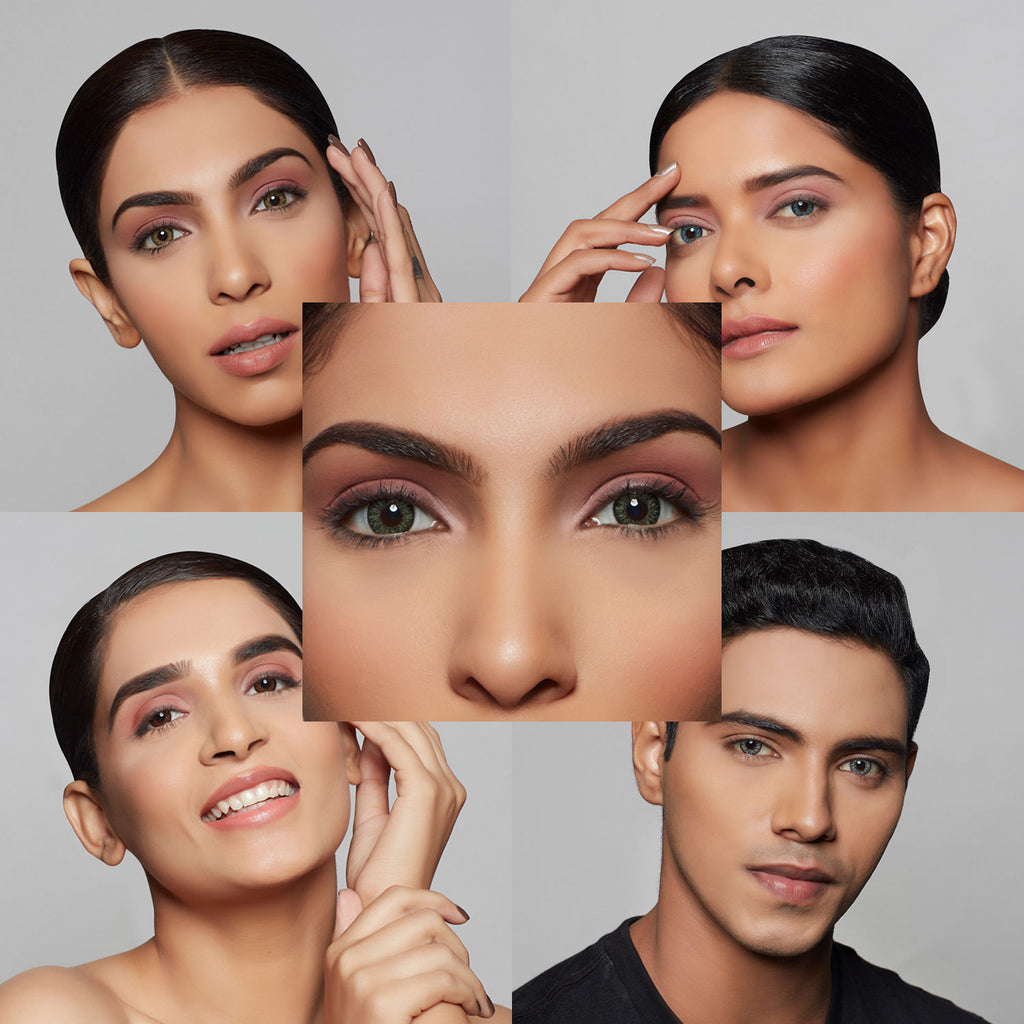 IRIS Premium Contact Lenses Mix - Comfortable Natural Looking, 1 Day Wear, Non-Irritating