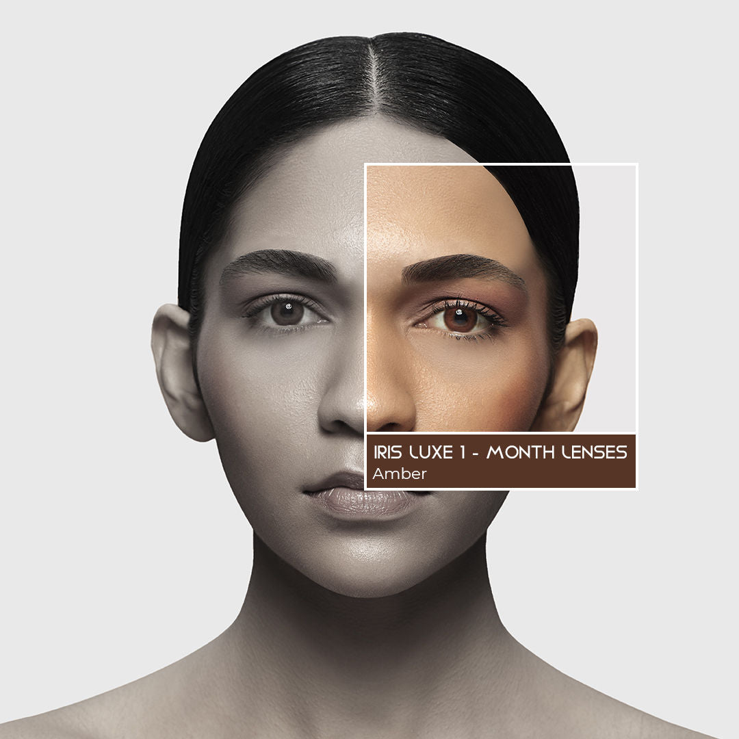 IRIS LUXE One Month Lenses - Amber
