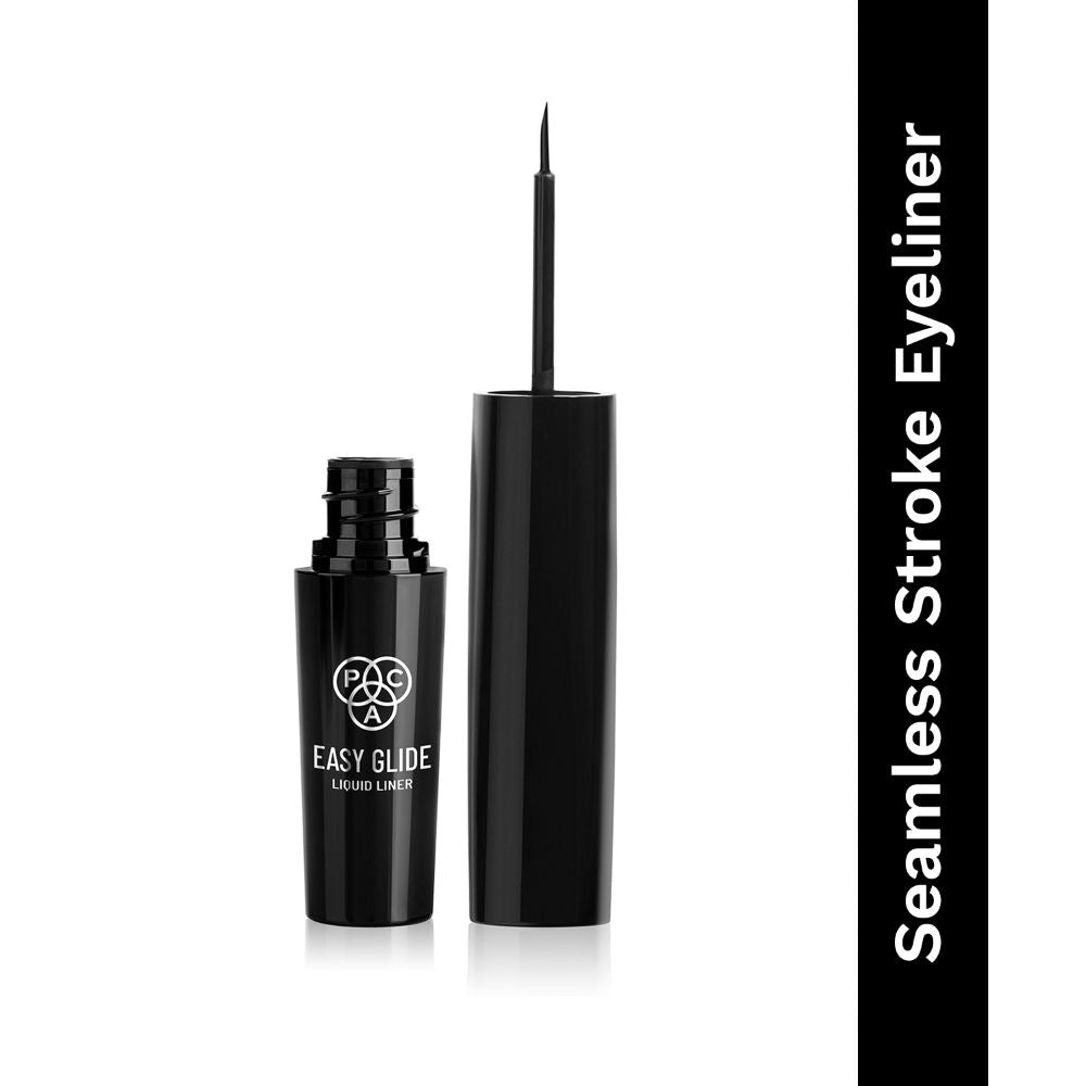 Easy Glide Liquid Liner - 24H Waterproof & Smudgeproof, Intense Matte Finish, Quick Dry Formula