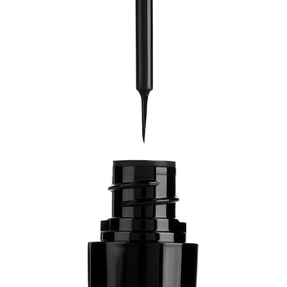 Easy Glide Liquid Liner - 24H Waterproof & Smudgeproof, Intense Matte Finish, Quick Dry Formula