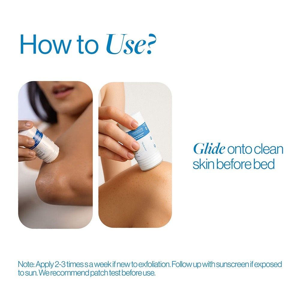 7% Glycolic Acid Stick Body Exfoliation For Smooth, Clear & Even Skin
