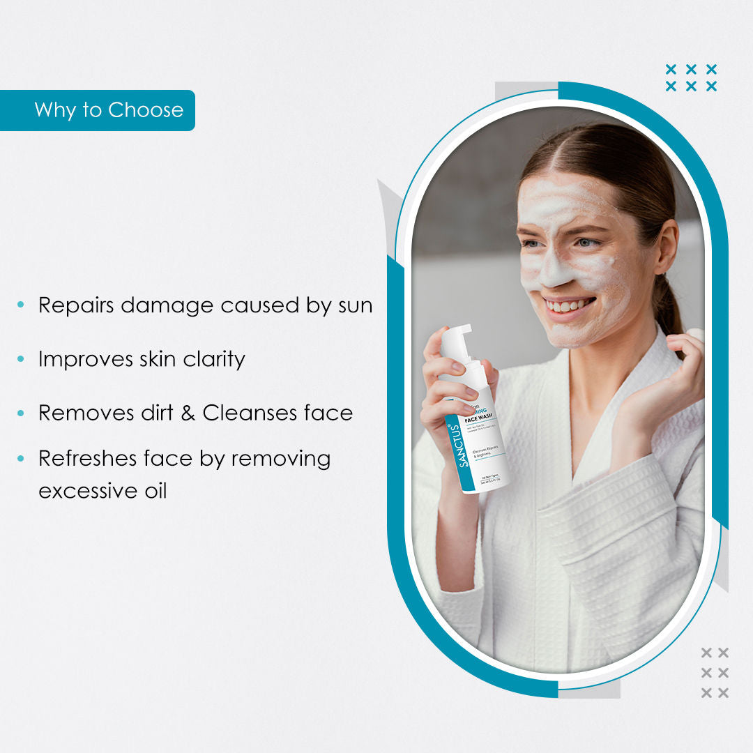 De-Tan Foaming Face Wash