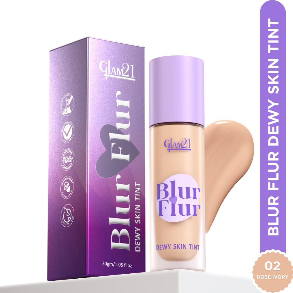Blur Flur Skin Tint Foundation - 02 Rose Ivory