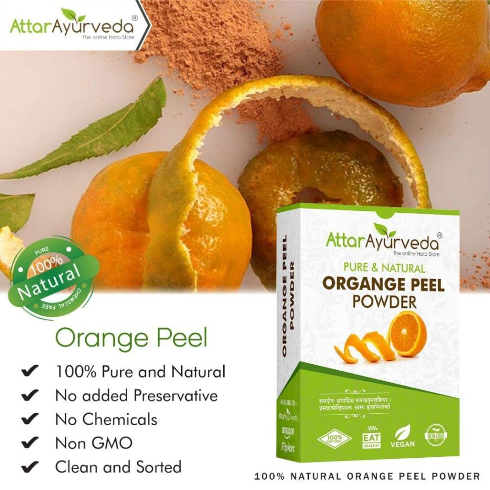 Orange Peel Face Powder