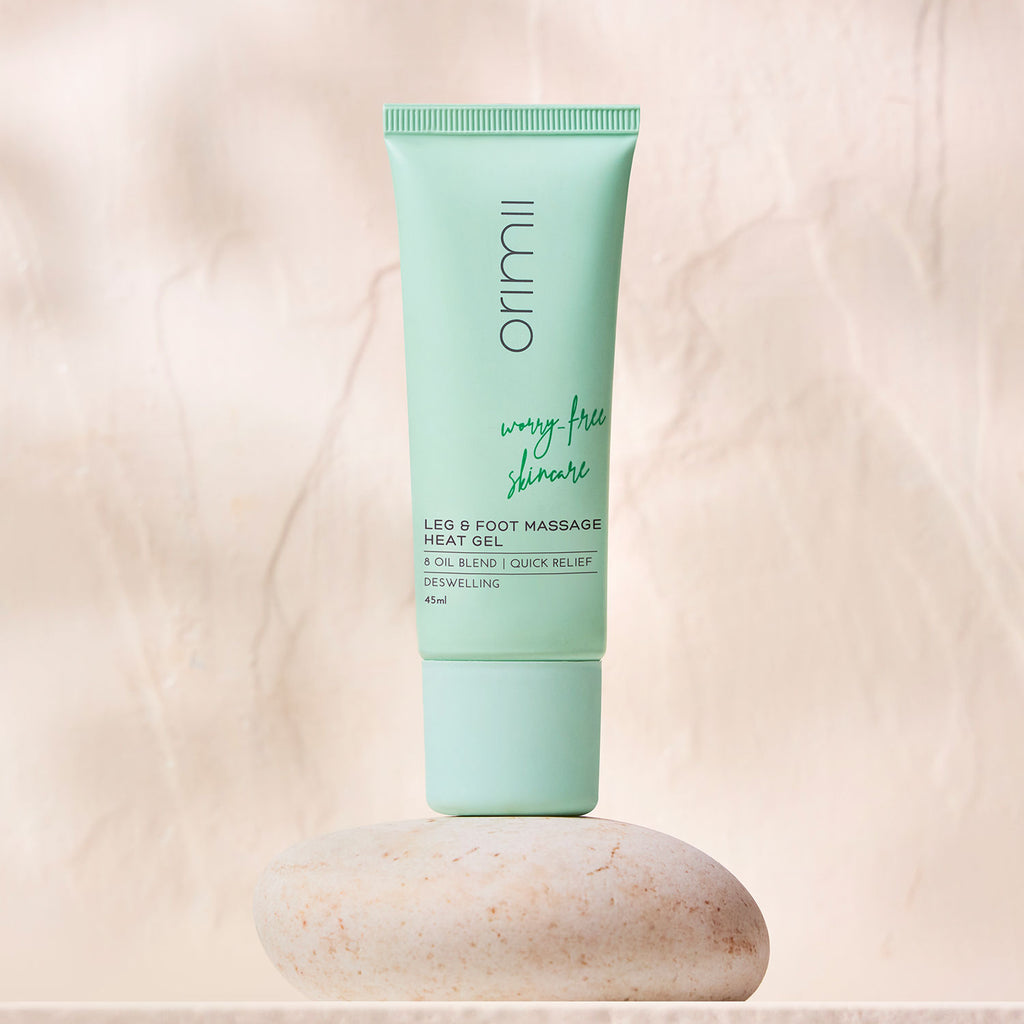 Leg & Foot Massage Heat Gel For Pain Relief With Natural Oils - Pregnancy Safe