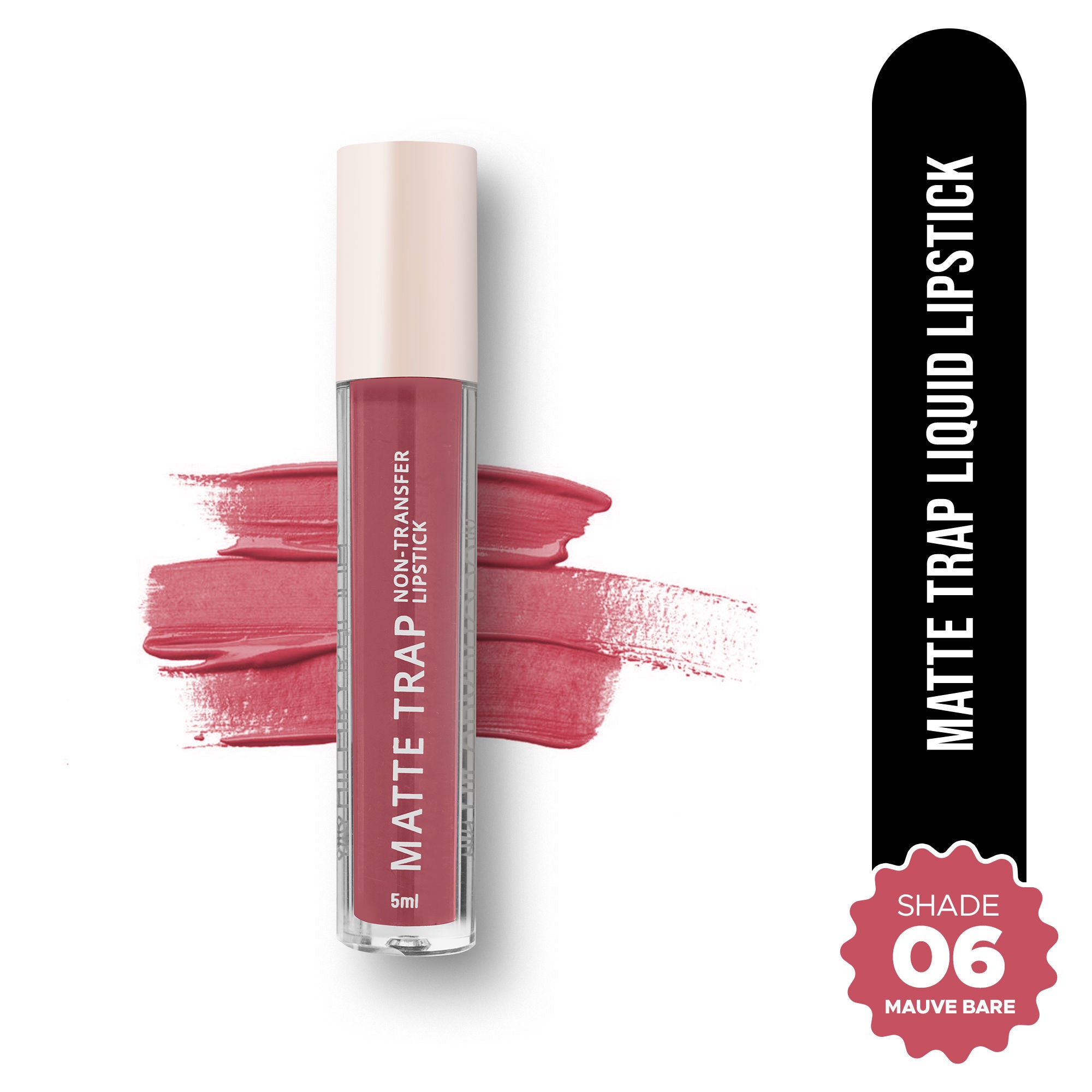 Matte Trap Liquid Lipstick - Mauve Bare 06