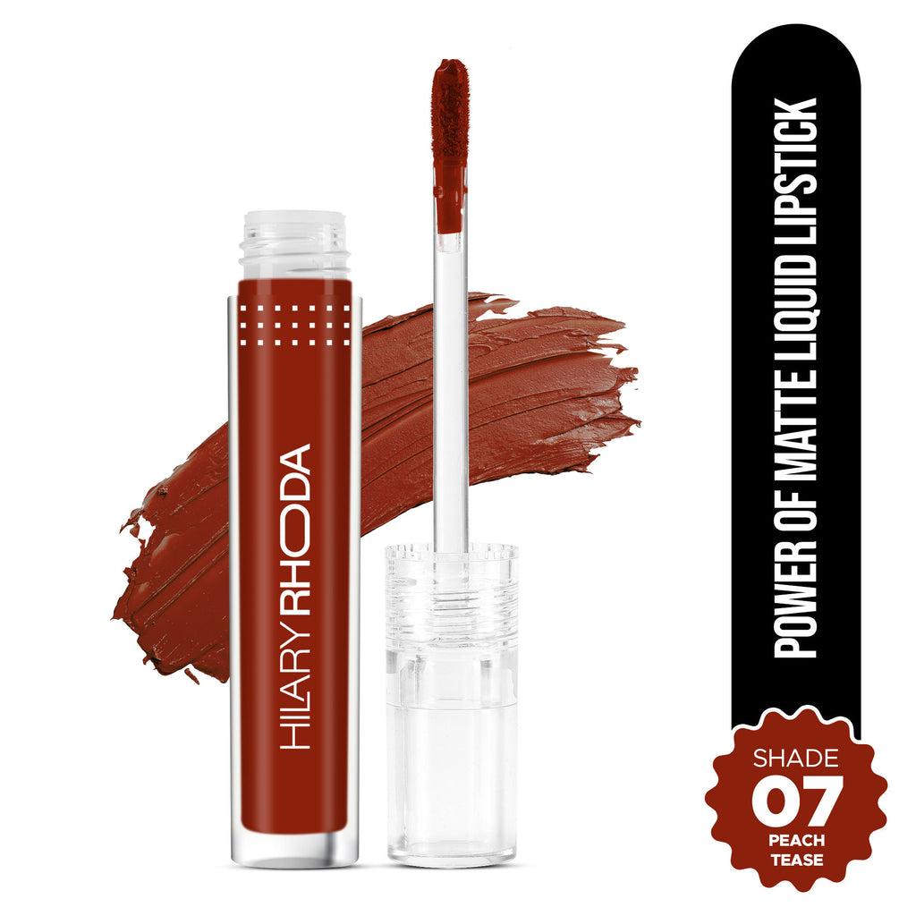 Power Of Matte Liquid Lipstick - Peach Tease 07