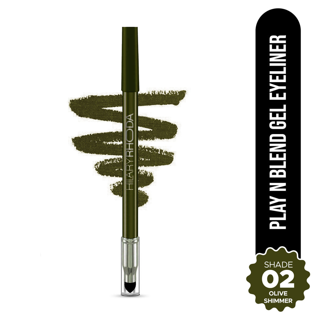 Play N Blend Gel Eyeliner - Olive Shimmer 02