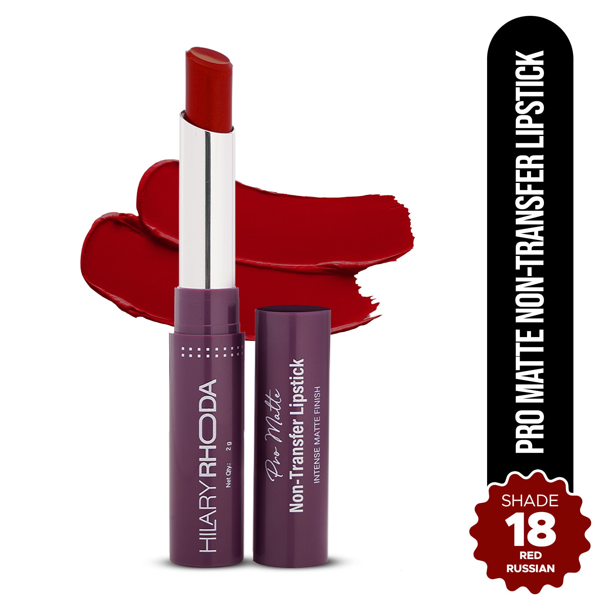 Pro Matte Non-Transfer Waterproof Lipstick - Red Russian 18