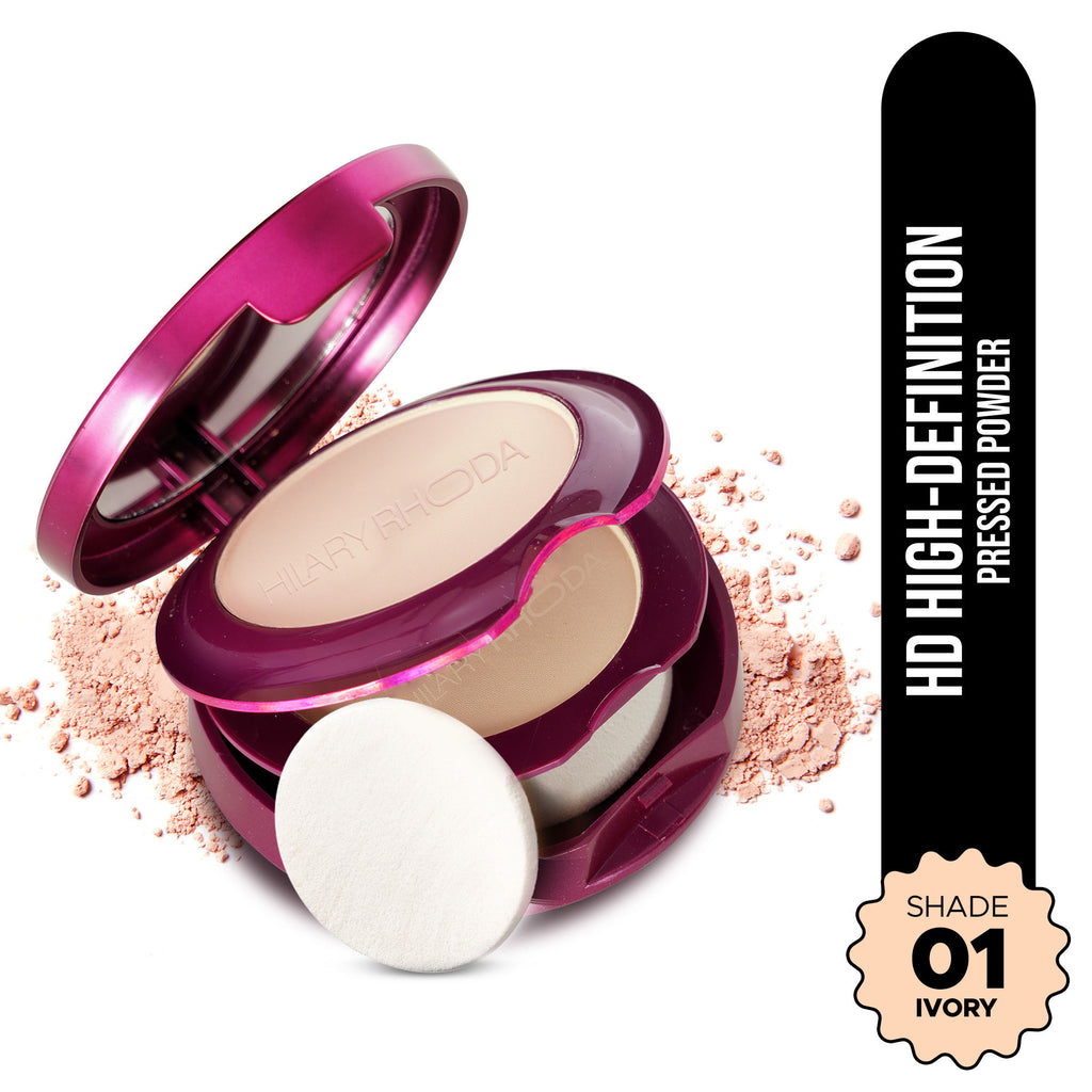 HD High-Definition Matte Pressed Powder - My Ivory 01