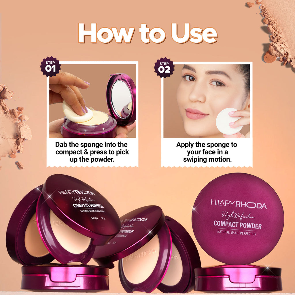 HD High-Definition Matte Pressed Powder