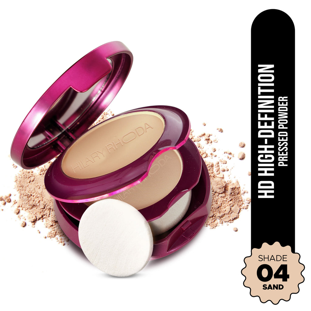 HD High-Definition Matte Pressed Powder - Sand 04