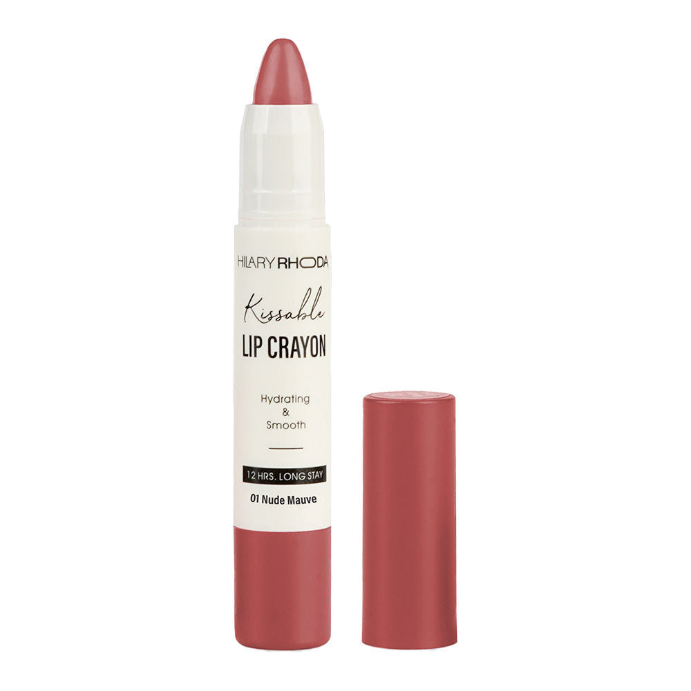Kissable Matte Lip Crayon - Nude Mauve 01