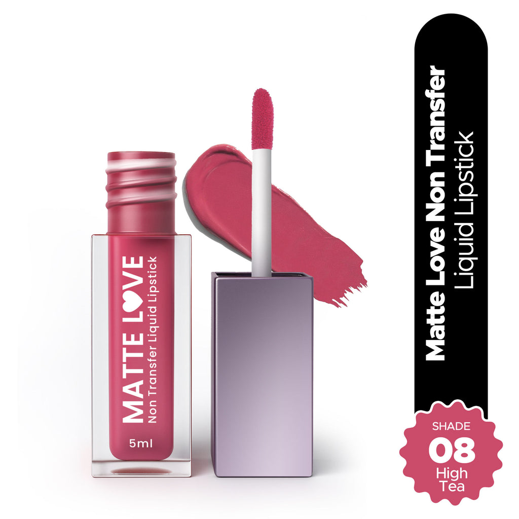 Matte Love Non Transfer Liquid Lipstick - High Tea 08