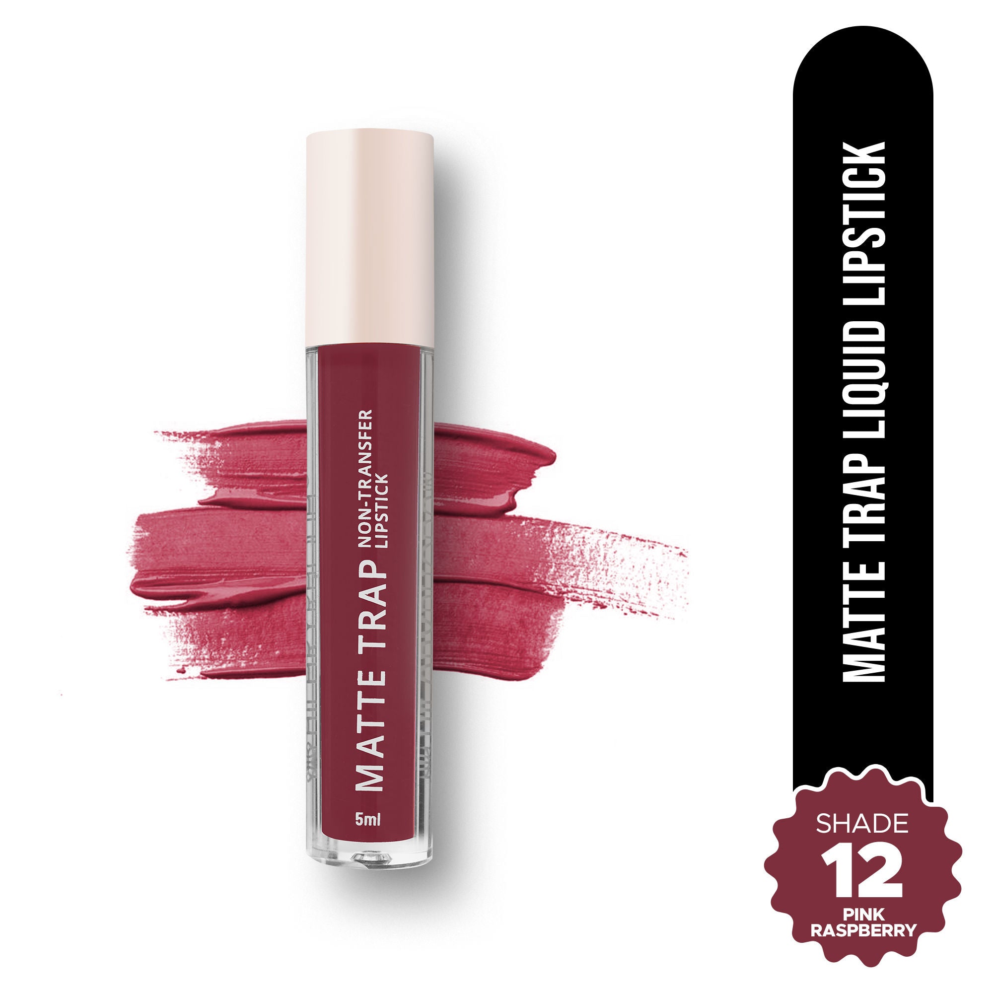 Matte Trap Liquid Lipstick - Pink Raspberry 12