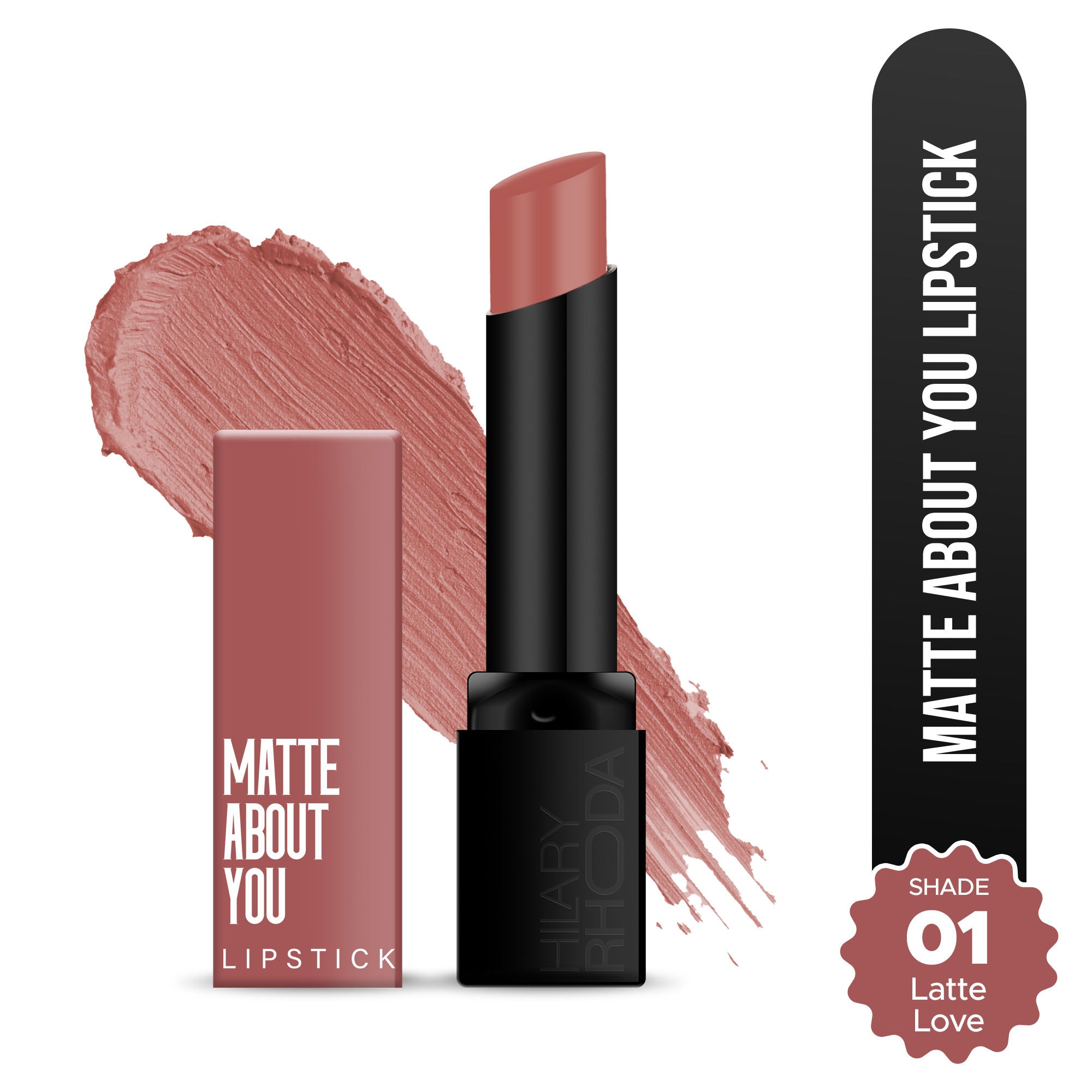 Matte About You Lipstick - Latte Love 01