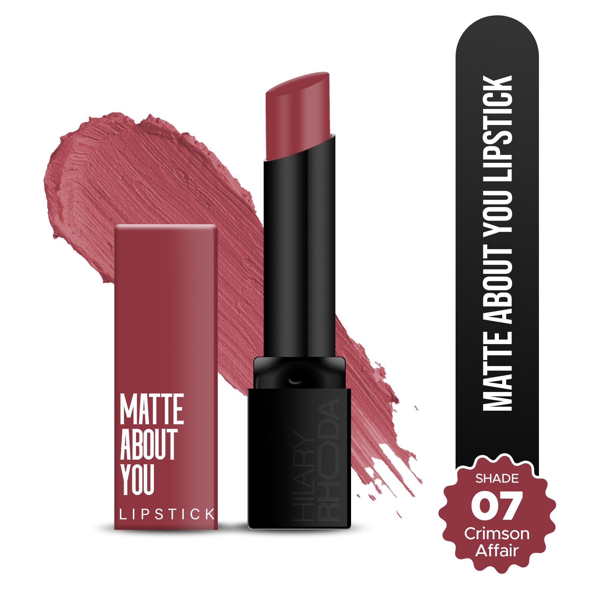 Matte About You Lipstick - Crimson Affair 07