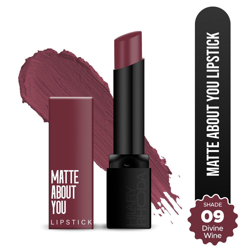 Matte About You Lipstick - Divine Wine 09