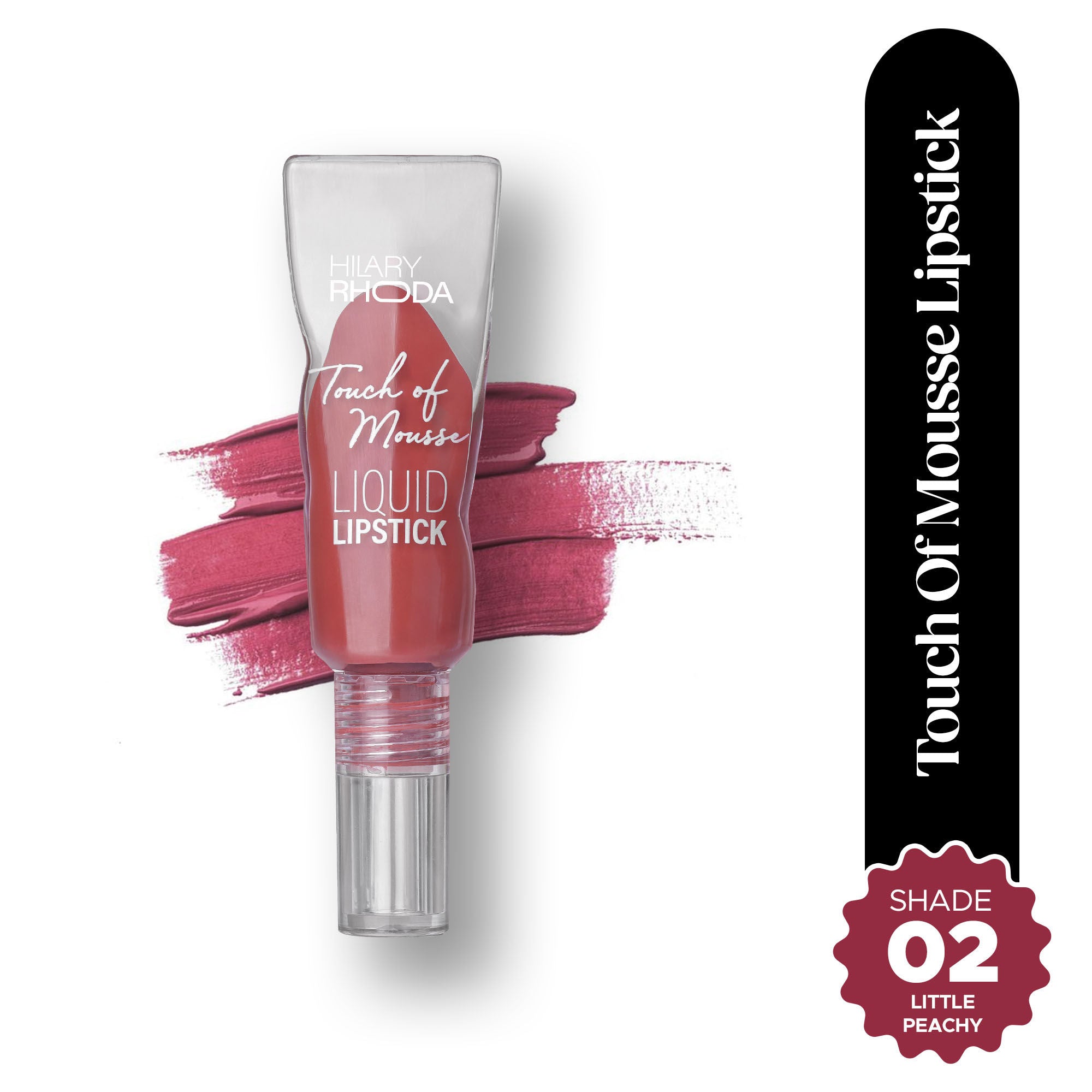 Touch Of Mousse Waterproof Lipstick - Little Peachy 02