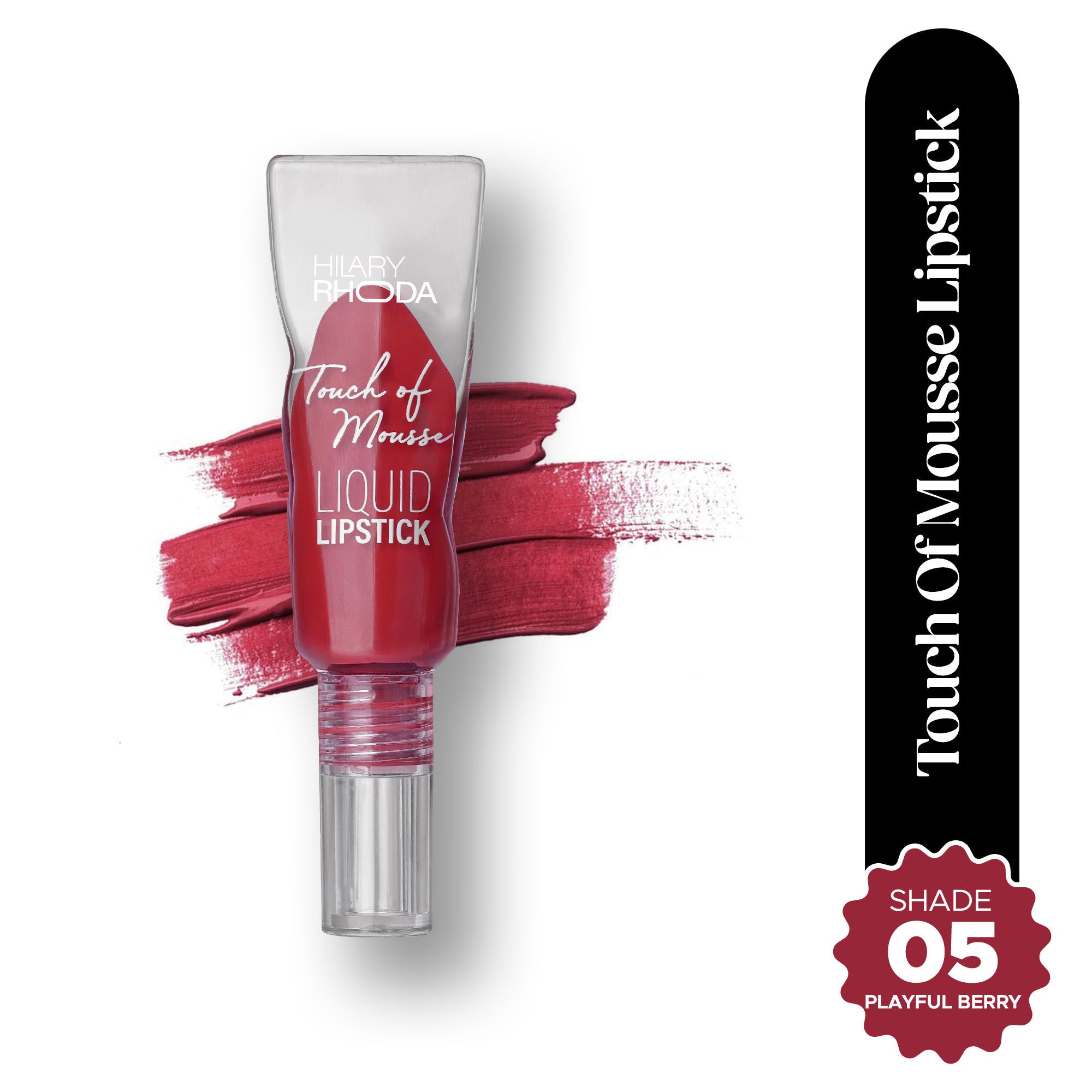 Touch Of Mousse Waterproof Lipstick - Playful Berry 05