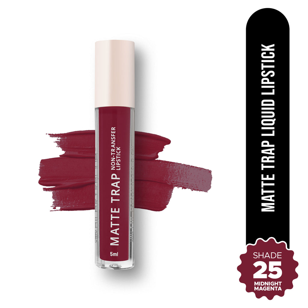 Matte Trap Liquid Lipstick - Midnight Magenta 25