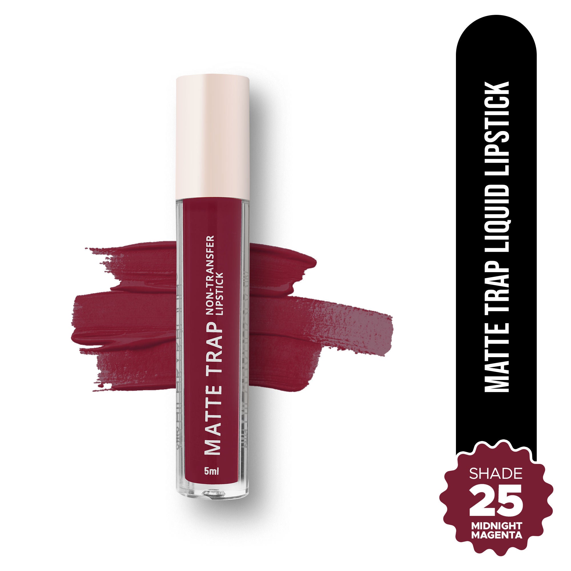 Matte Trap Liquid Lipstick - Midnight Magenta 25