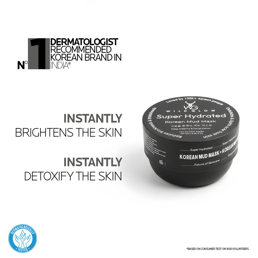 Super Hydrated Korean Mud Mask