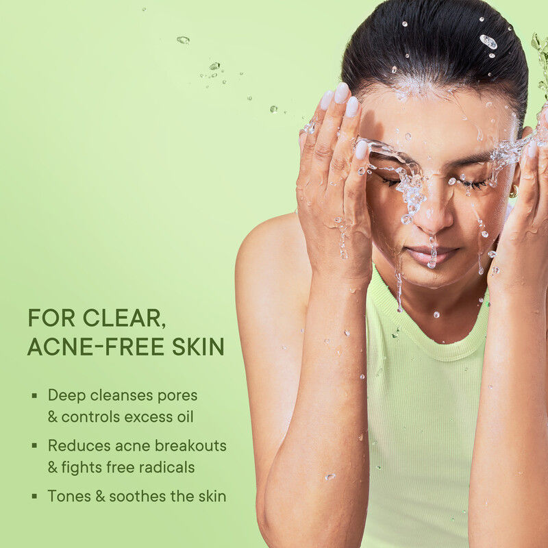 Matcha Green Tea Face Wash for Oil & Acne Control