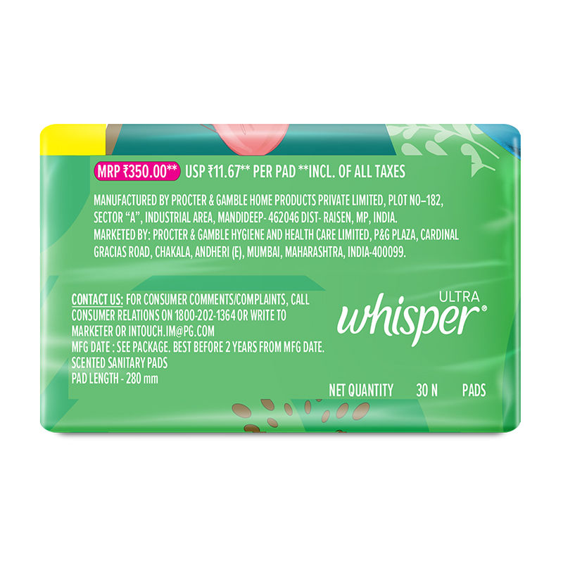 Ultra Upto No Gap No Leaks Sanitary Pads For Heavy Flow Protection