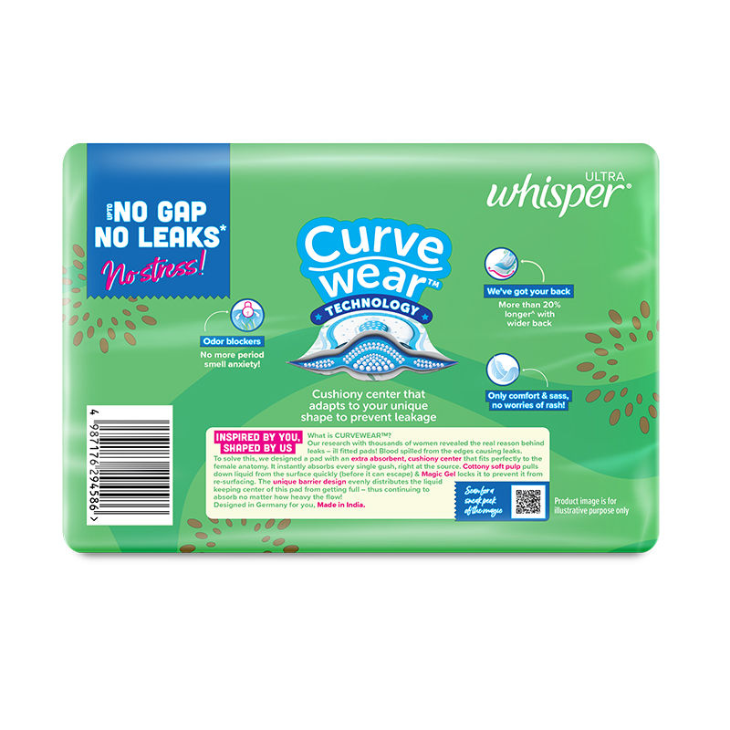 Ultra Upto No Gap No Leaks Sanitary Pads For Heavy Flow Protection