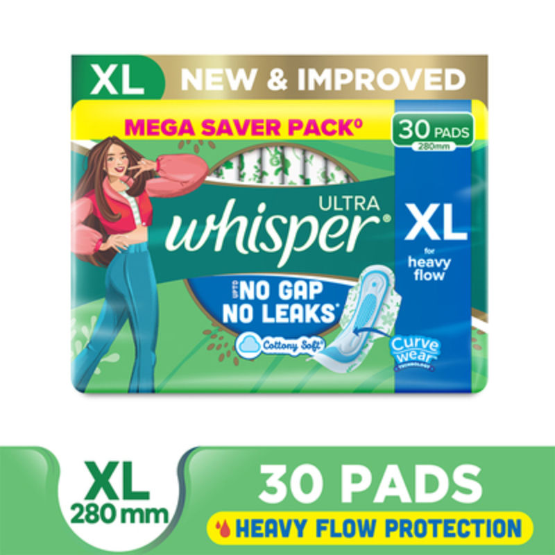 Ultra Upto No Gap No Leaks Sanitary Pads For Heavy Flow Protection