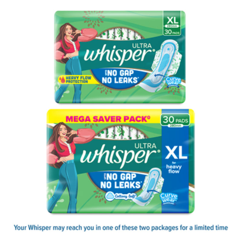 Ultra Upto No Gap No Leaks Sanitary Pads For Heavy Flow Protection