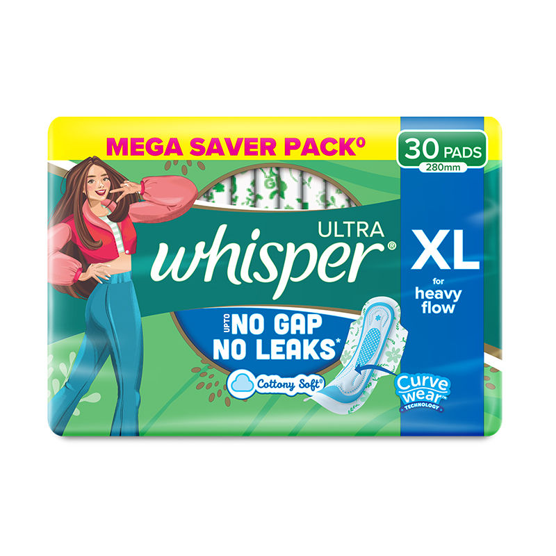 Ultra Upto No Gap No Leaks Sanitary Pads For Heavy Flow Protection