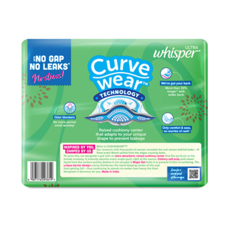 Ultra Upto No Gap No Leaks Sanitary Pads, 60 XL+ Pads, For Heavy Flow Protection