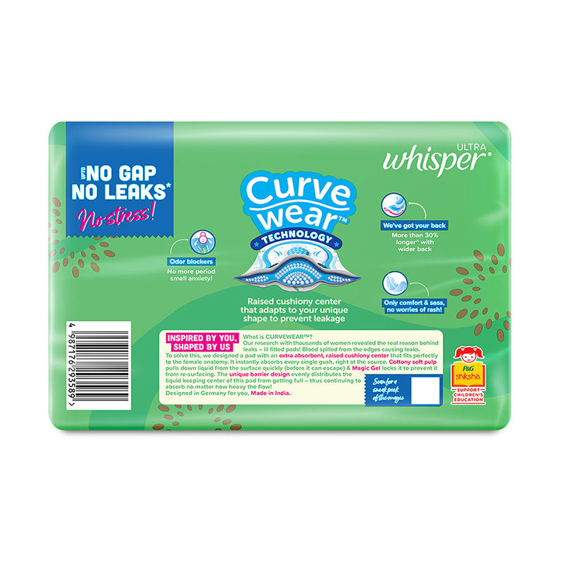 Ultra Upto No Gap No Leaks Sanitary Pads, 30 XL+ Pads, For Heavy Flow Protection