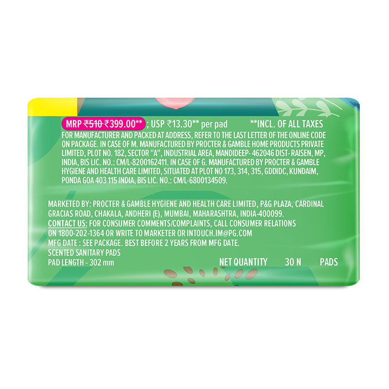 Ultra Upto No Gap No Leaks Sanitary Pads, 30 XL+ Pads, For Heavy Flow Protection